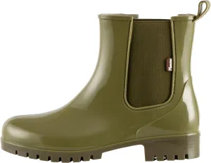 planone Short Rain Boots Women Fashion Waterproof Chelsea Boots for Women Light Outdoor Garden Shoes Ankle Muck Boots for Ladies Non Slip Work Shoes Rubber Boots with Premium Comfort Insole