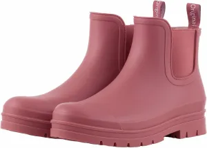 Planone Short Rain Boots Women Wide Width Fashion Waterproof Chelsea Boots for Women Matte Outdoor Garden Shoes Ankle Muck Boots for Ladies Non Slip Work Shoes Rubber Boots with Premium Comfort Insole