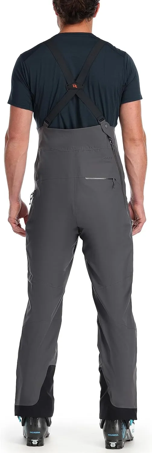 Rab Men's Khroma Kinetic Bib Waterproof Breathable Pants for Skiing and Mountaineering
