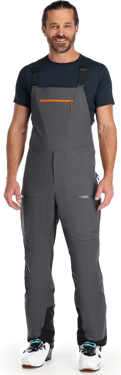 Rab Men's Khroma Kinetic Bib Waterproof Breathable Pants for Skiing and Mountaineering