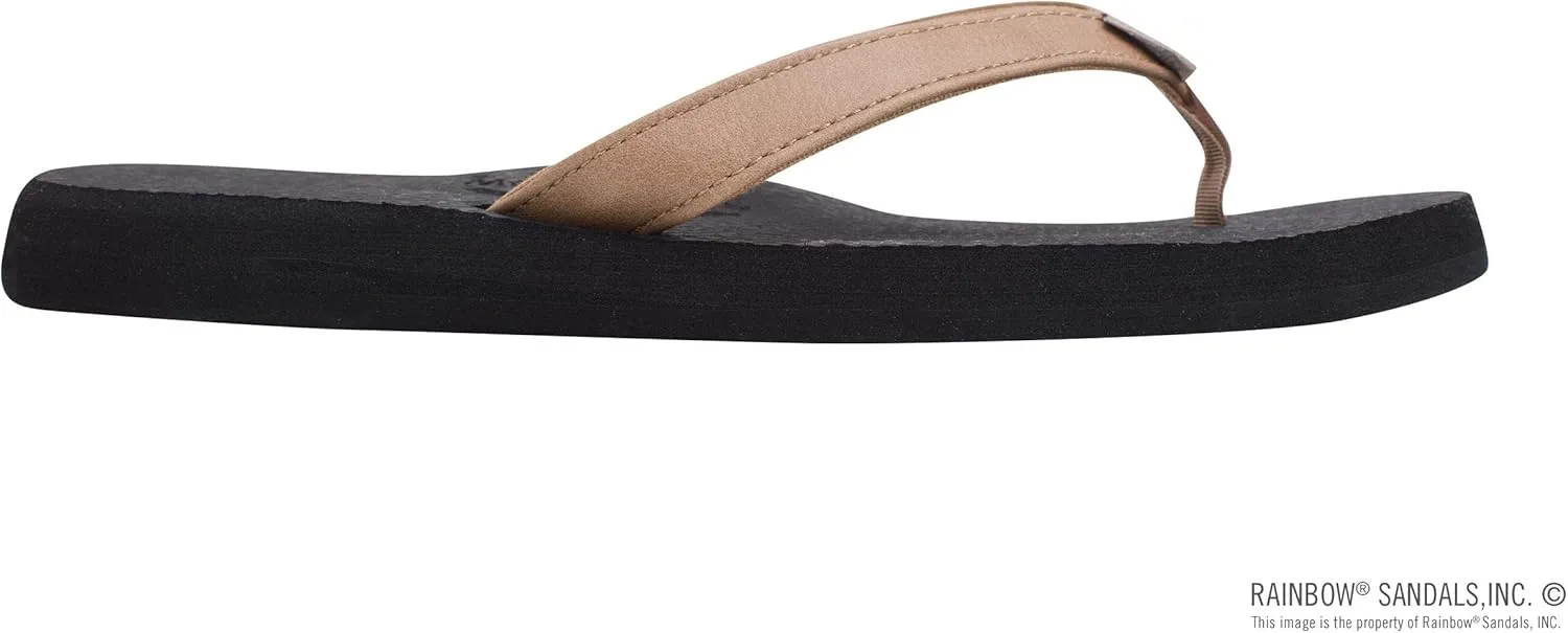 Rainbow Sandals Women's The Cottons Soft Rubber Top Sole w/Tapered Strap