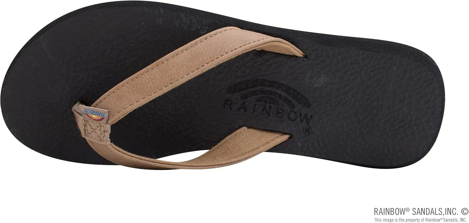 Rainbow Sandals Women's The Cottons Soft Rubber Top Sole w/Tapered Strap
