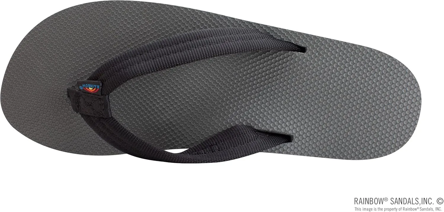 Rainbow Sandals Womens's Double Layer Soft Top 1" EVA Rubber Filled Nylon Strap