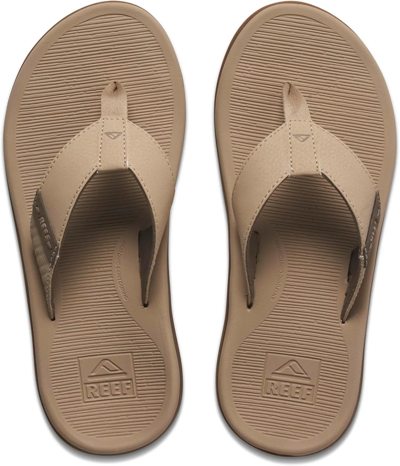 Reef Men's Santa Ana Flip Flop, Arch Support, Water Friendly, Non Marking Outsole