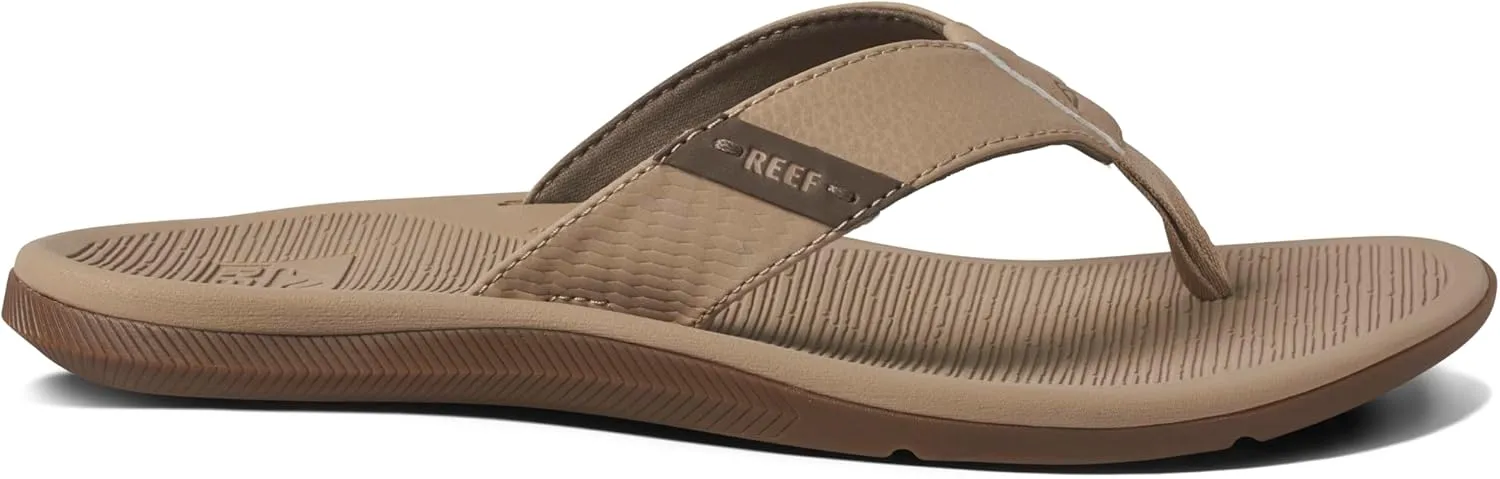 Reef Men's Santa Ana Flip Flop, Arch Support, Water Friendly, Non Marking Outsole