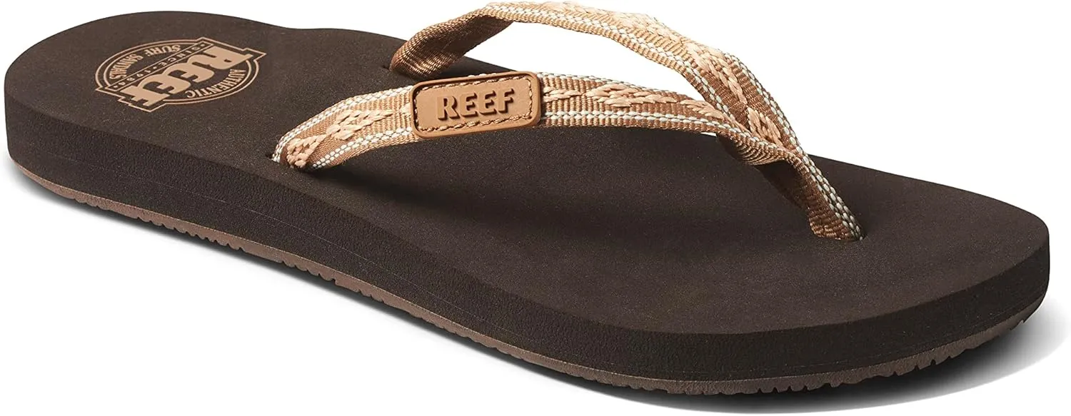 Reef Women's Ginger Beach Flip Flop, Soft Woven Strap