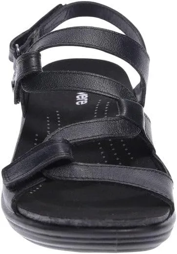 Revere Emerald 3 Women’s Sandals - Premium Soft Leather, Adjustable Straps & Contoured Footbed - Orthotic Arch Support for Stylish Comfort & All-Day Wear