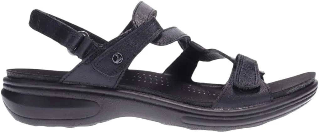 Revere Emerald 3 Women’s Sandals - Premium Soft Leather, Adjustable Straps & Contoured Footbed - Orthotic Arch Support for Stylish Comfort & All-Day Wear