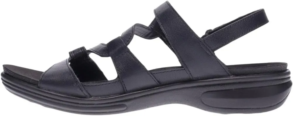 Revere Emerald 3 Women’s Sandals - Premium Soft Leather, Adjustable Straps & Contoured Footbed - Orthotic Arch Support for Stylish Comfort & All-Day Wear