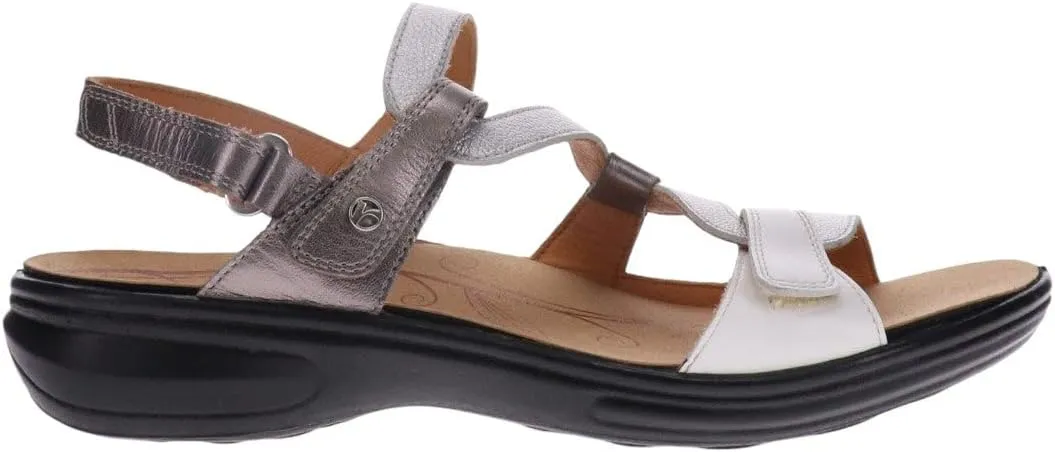 Revere Emerald 3 Women’s Sandals - Premium Soft Leather, Adjustable Straps & Contoured Footbed - Orthotic Arch Support for Stylish Comfort & All-Day Wear