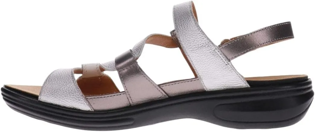 Revere Emerald 3 Women’s Sandals - Premium Soft Leather, Adjustable Straps & Contoured Footbed - Orthotic Arch Support for Stylish Comfort & All-Day Wear
