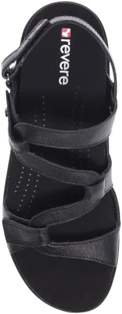 Revere Emerald 3 Women’s Sandals - Premium Soft Leather, Adjustable Straps & Contoured Footbed - Orthotic Arch Support for Stylish Comfort & All-Day Wear