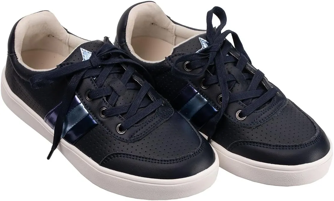 REVITALIGN Women's Belmont Metallic Stripe Sneaker