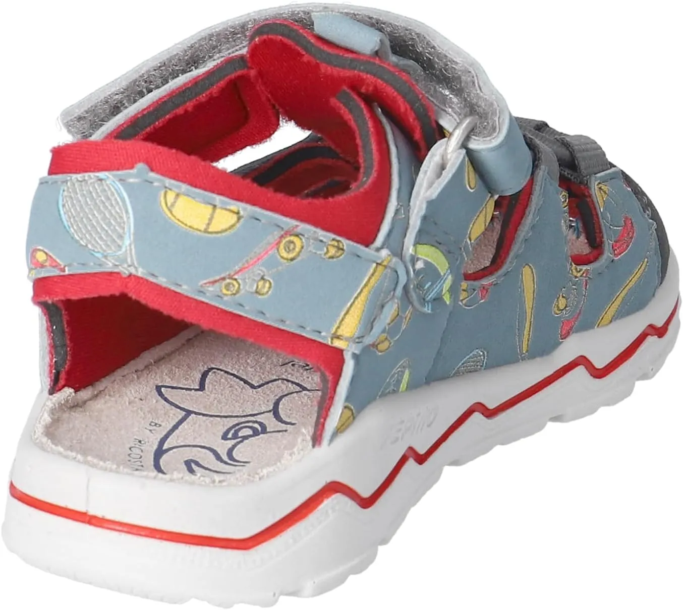 RICOSTA Gery Boys and Girls Sandals - Learn to Walk Shoes, Width: Medium