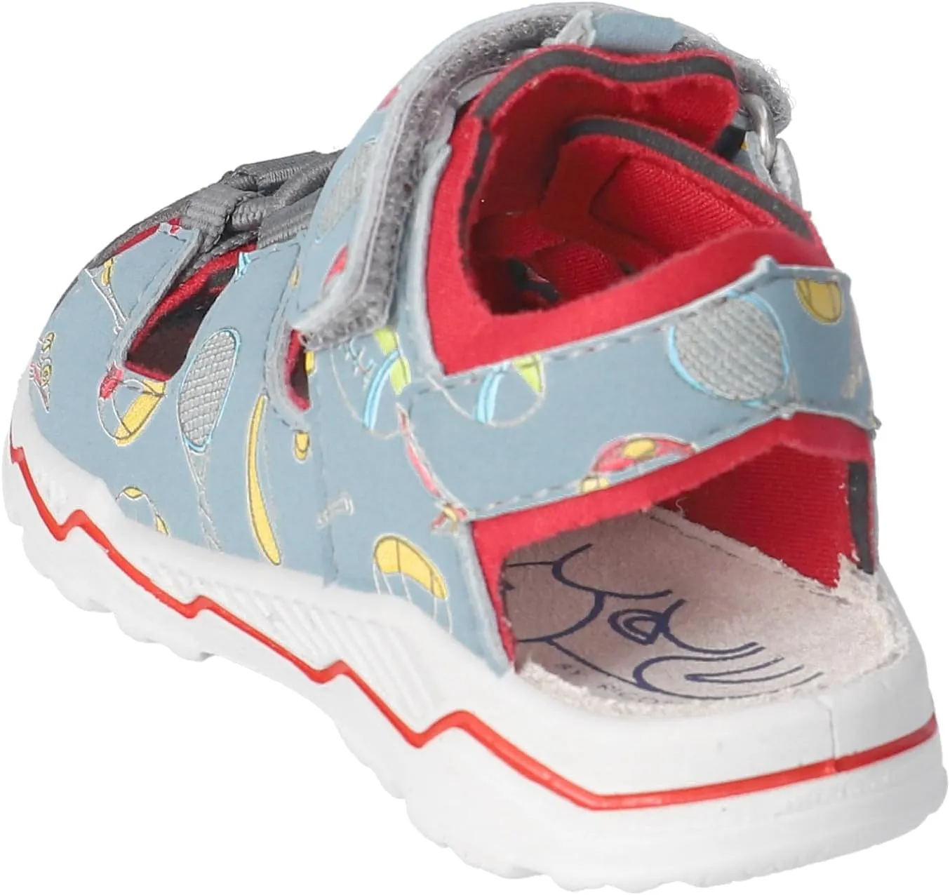 RICOSTA Gery Boys and Girls Sandals - Learn to Walk Shoes, Width: Medium