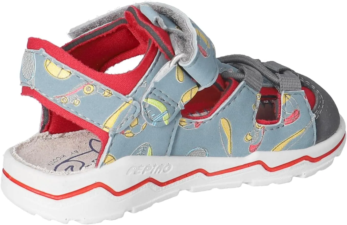 RICOSTA Gery Boys and Girls Sandals - Learn to Walk Shoes, Width: Medium