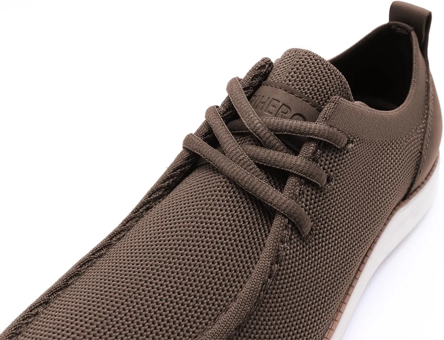 Rihero Mens Casual Shoes Wide Loafers Comfortable Walking Slip On Lightweight Breathable Lace Up Shoes