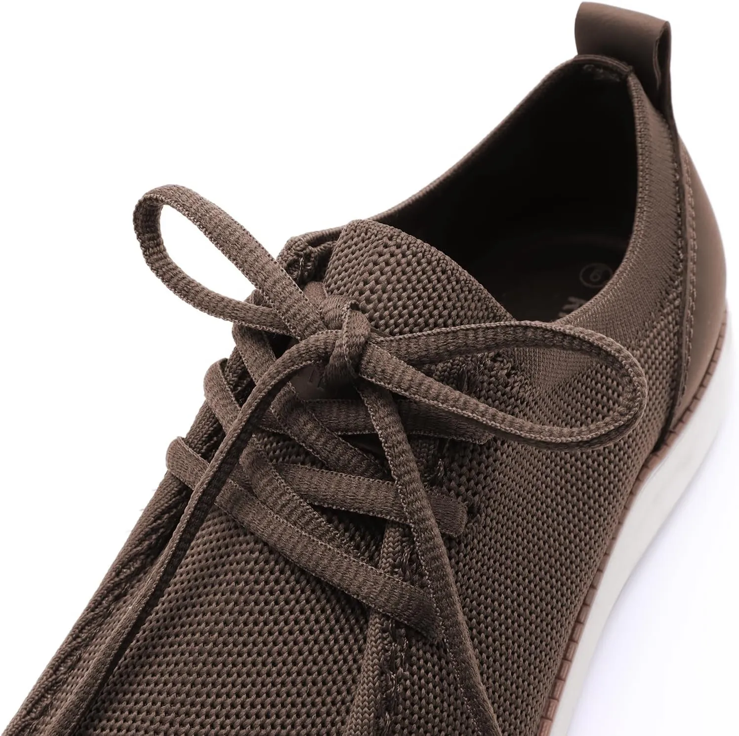 Rihero Mens Casual Shoes Wide Loafers Comfortable Walking Slip On Lightweight Breathable Lace Up Shoes