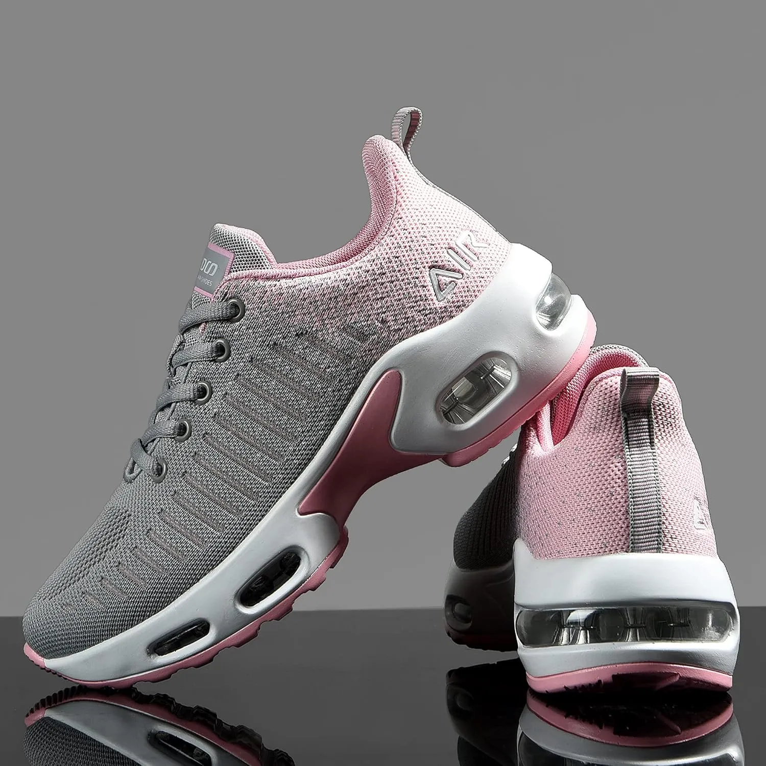 RomenSi Womens Air Athletic Running Sneakers Fashion Breathable Sport Gym Walking Tennis Shoes (US5.5-11)