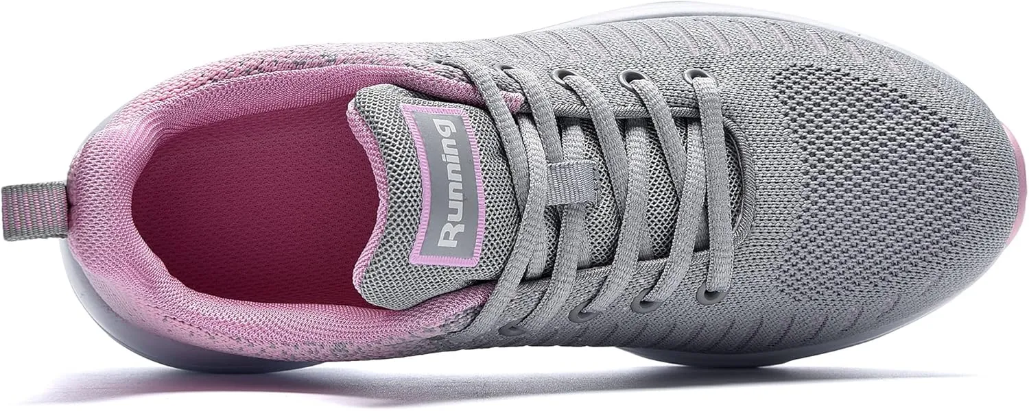 RomenSi Womens Air Athletic Running Sneakers Fashion Breathable Sport Gym Walking Tennis Shoes (US5.5-11)