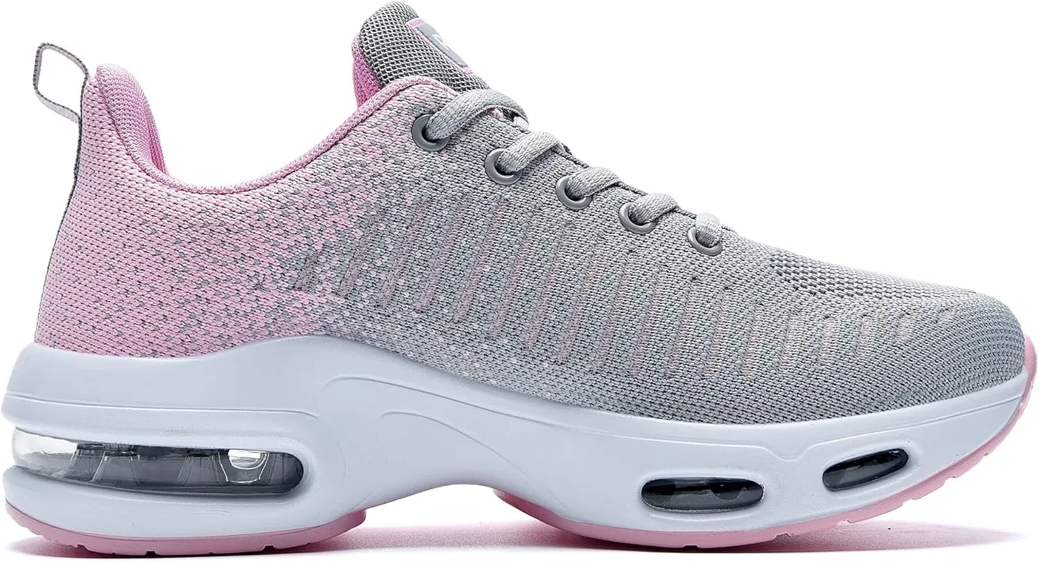 RomenSi Womens Air Athletic Running Sneakers Fashion Breathable Sport Gym Walking Tennis Shoes (US5.5-11)