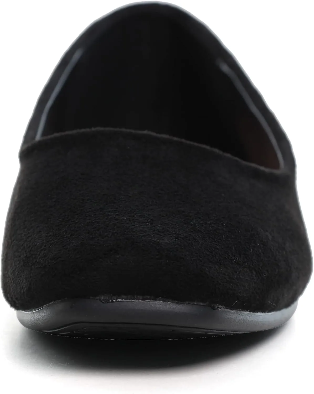 SAILING LU Women's Solid Color Round Toe Ballet Shoes Comfort Flats Shoes Dressy Slip On Walking Loafers