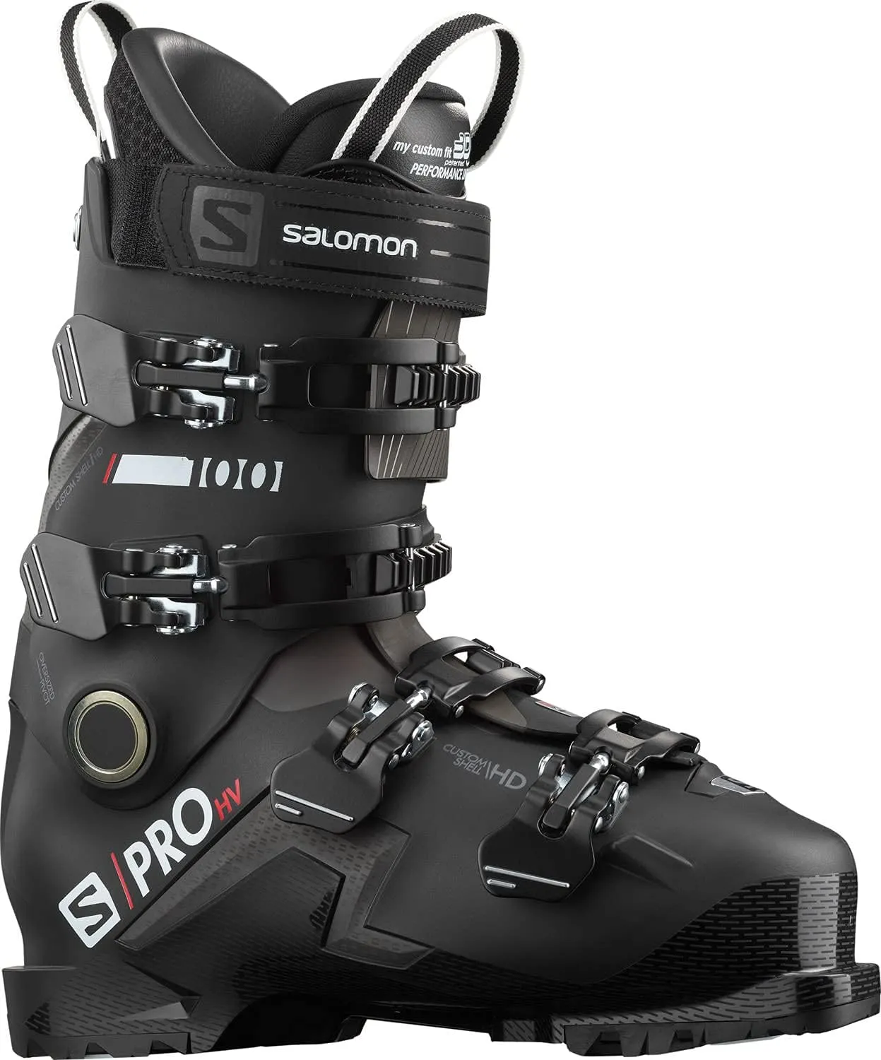 Salomon S/Pro HV 100 GW Mens Ski Boots Black/Belluga/Red 8/8.5 (26/26.5)