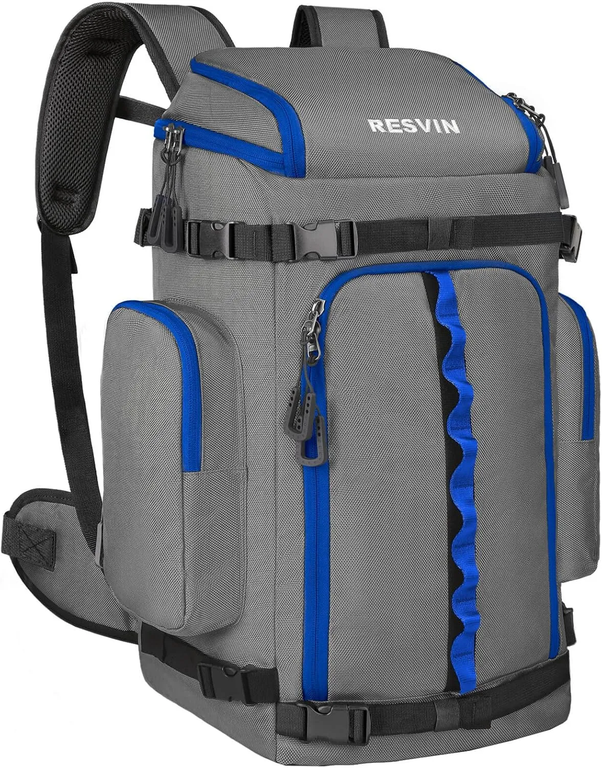 Ski Boot Bag, 60L Durable Travel Backpack, 1680D Nylon Waterproof Snowboard Boot Bag, Skiing and Snowboarding Travel Luggage for Helmet, Goggles, Gloves, Outerwear & Accessories