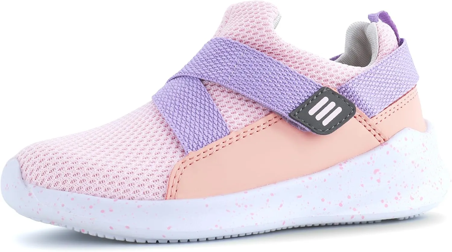 SKYWHEEL Toddler Boys Girls Tennis Shoes Kids Slip On Barefoot Shoes Wide Casual Walking Running Sneakers for Little Kids