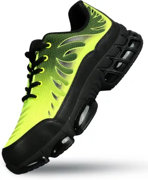Slip On Steel Toe Shoes for Men Work Safety Sneakers Comfortable Indestructible Industrial Construction Footwear