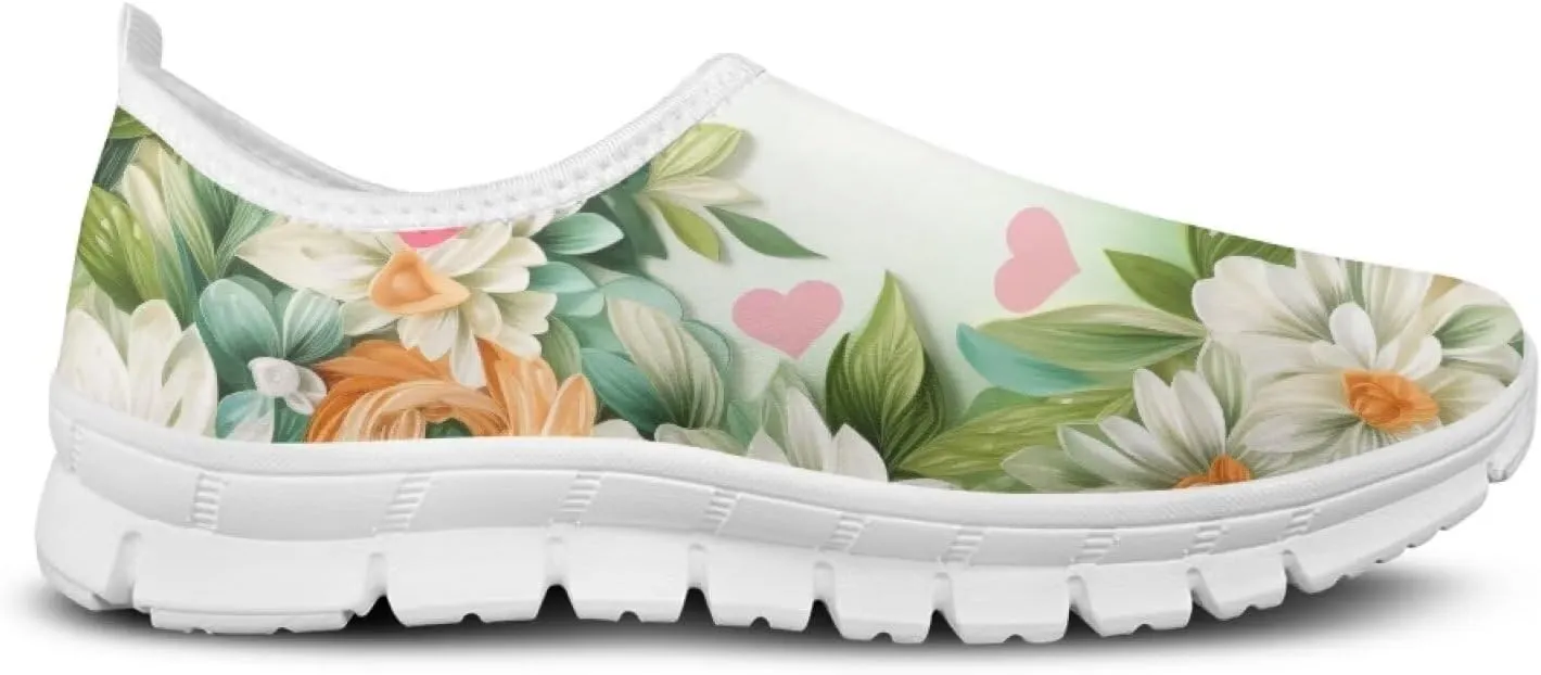 Slip On Tennis Shoes Various Styles Ultimate Comfort White