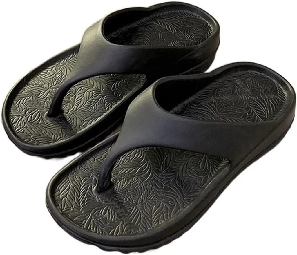 Slippers Bathroom Fashion Personality Flip Flops Women Summer Fashion Outdoor Thick Bottom Simple Korean Version of Sandals Clip Feet Outerwear Beach Shoes Woman Sandals Shower