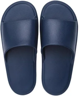 Slippers for Men, Pillow House Slippers Shower Shoes Indoor Slides Bathroom Sandals, Ultimate Comfort, Lightweight, Non-Slip, Easy to Clean