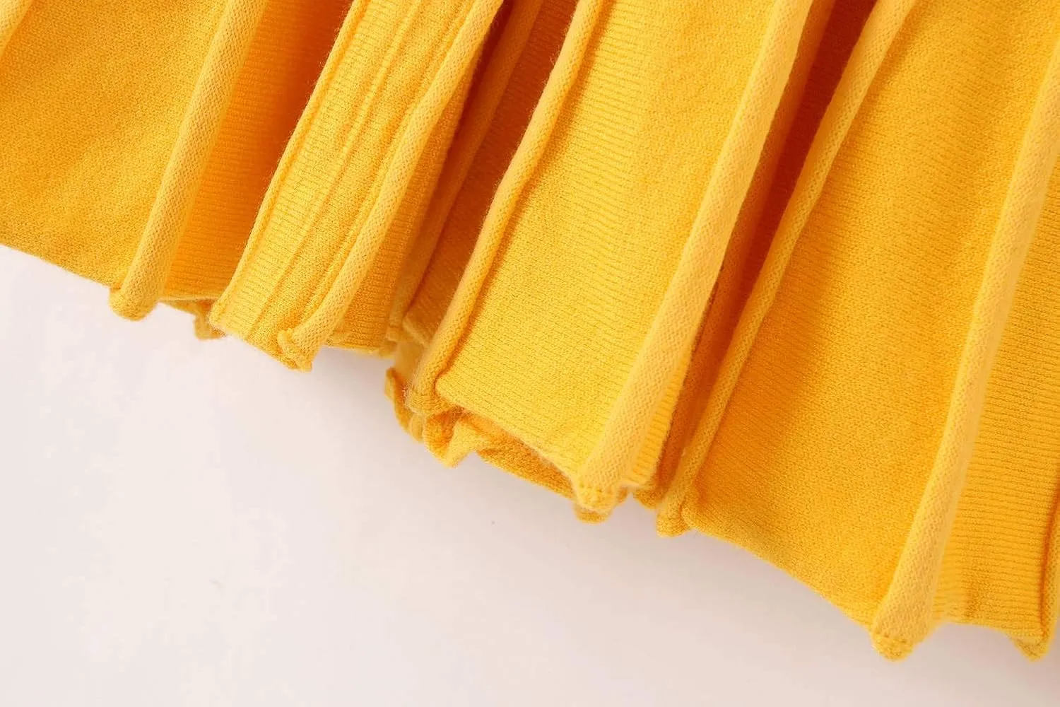 SMILING PINKER Little Girls Pleated Dress School Uniform Long Sleeve Button Front Knit Sweater Dress