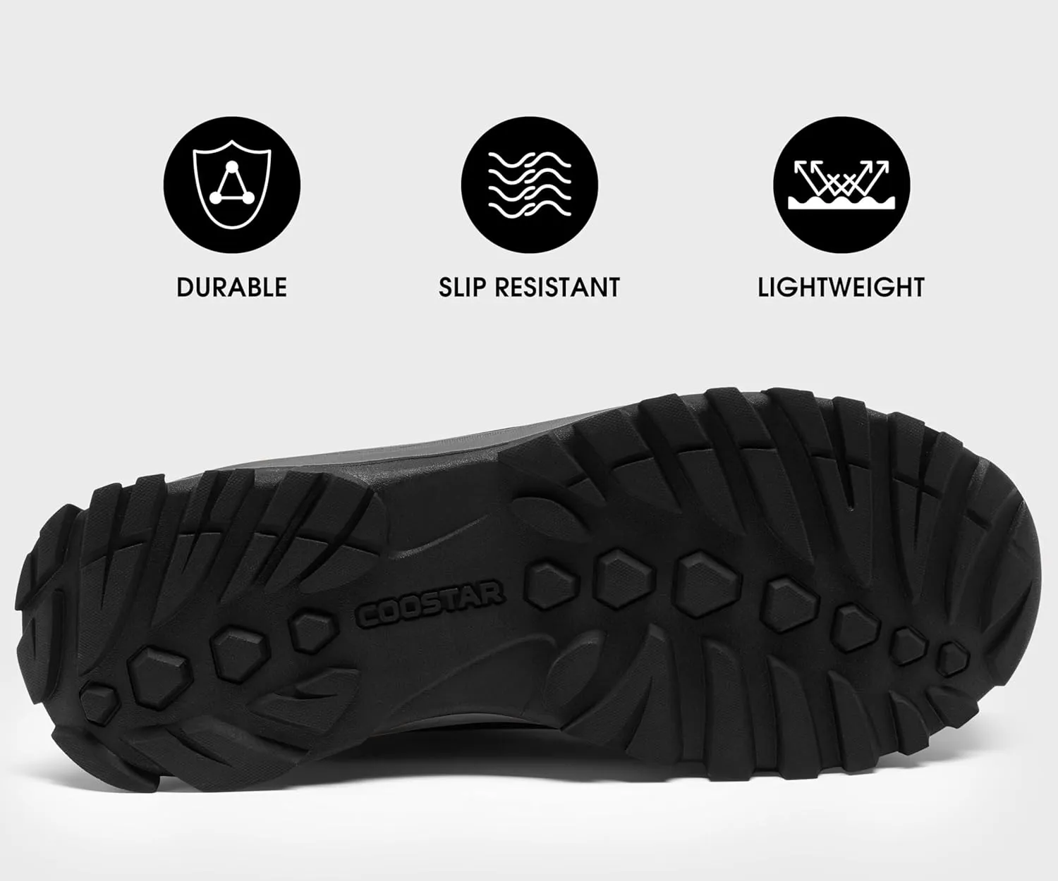 Snow Boots for Men Insulated Waterproof Construction Winter Hiking Boots