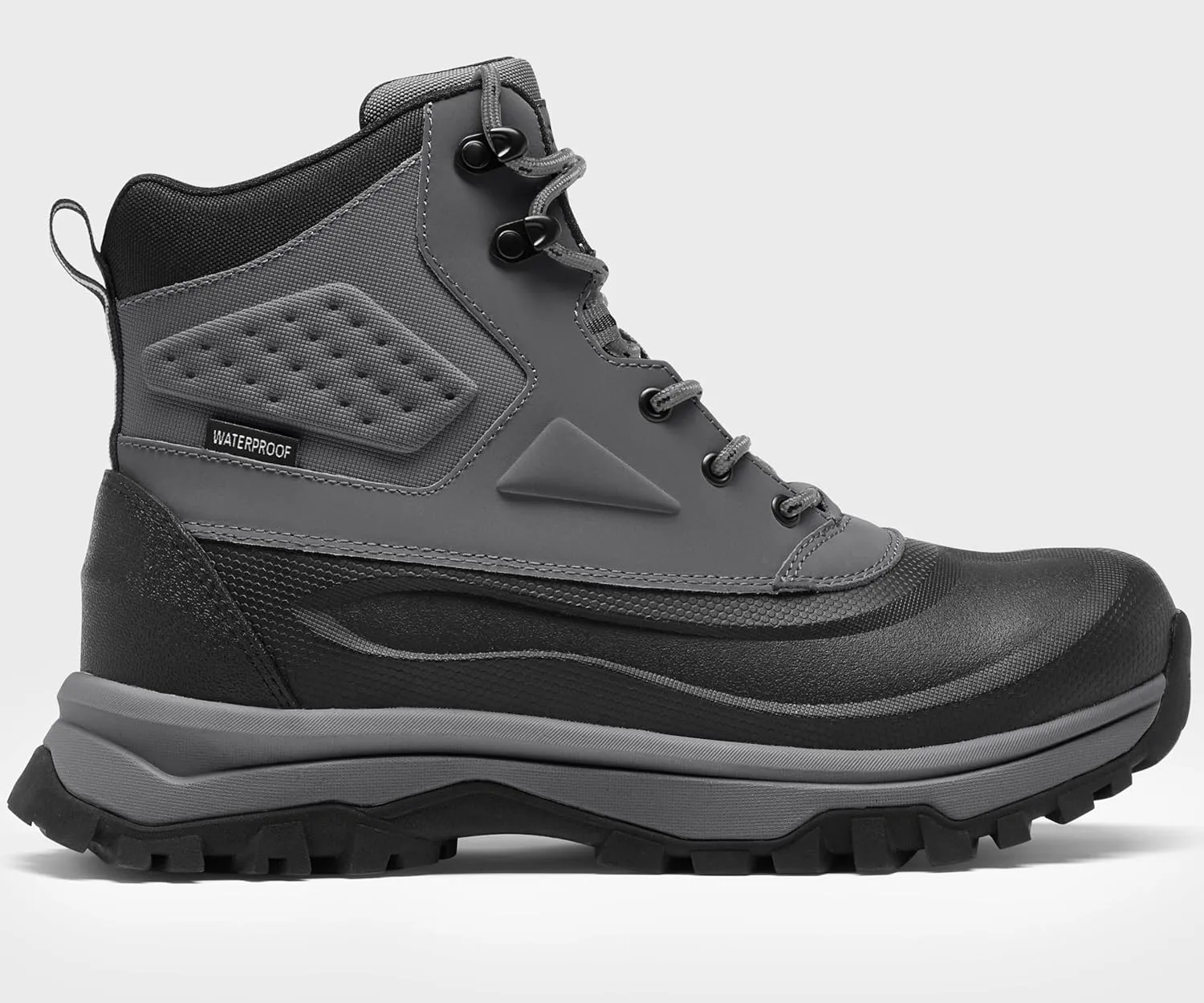 Snow Boots for Men Insulated Waterproof Construction Winter Hiking Boots