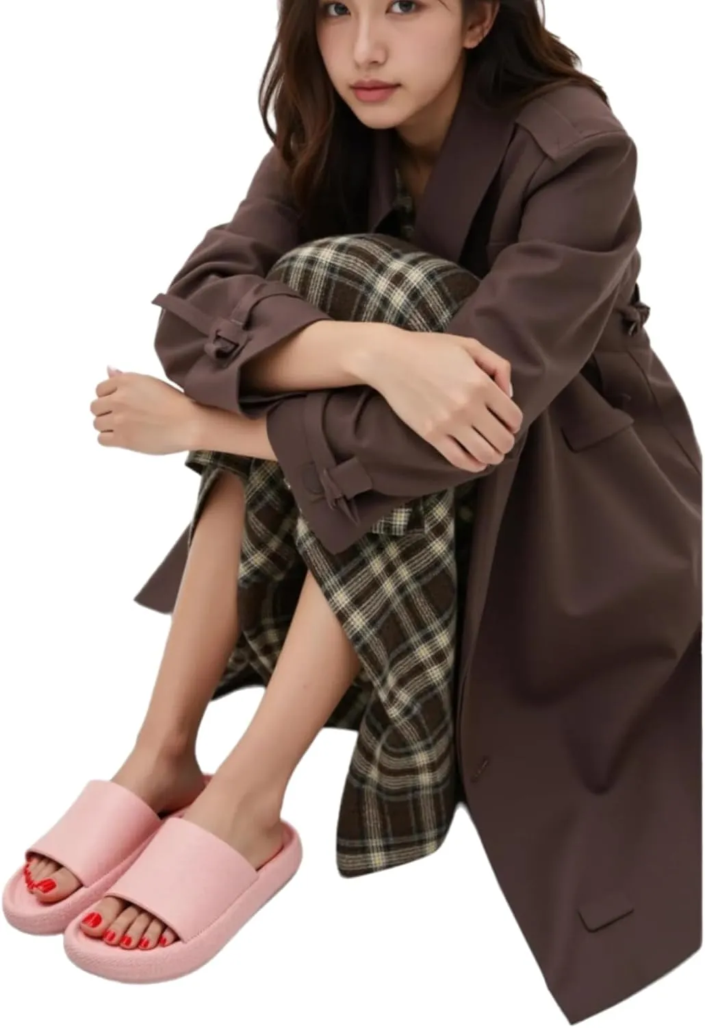 Soft Sole Slippers, Thick Sole Slippers, EVA Quiet Non-Slip Durable Lightweight, Indoor Outdoor Cool Sandals, Comfortable Summer Footwear