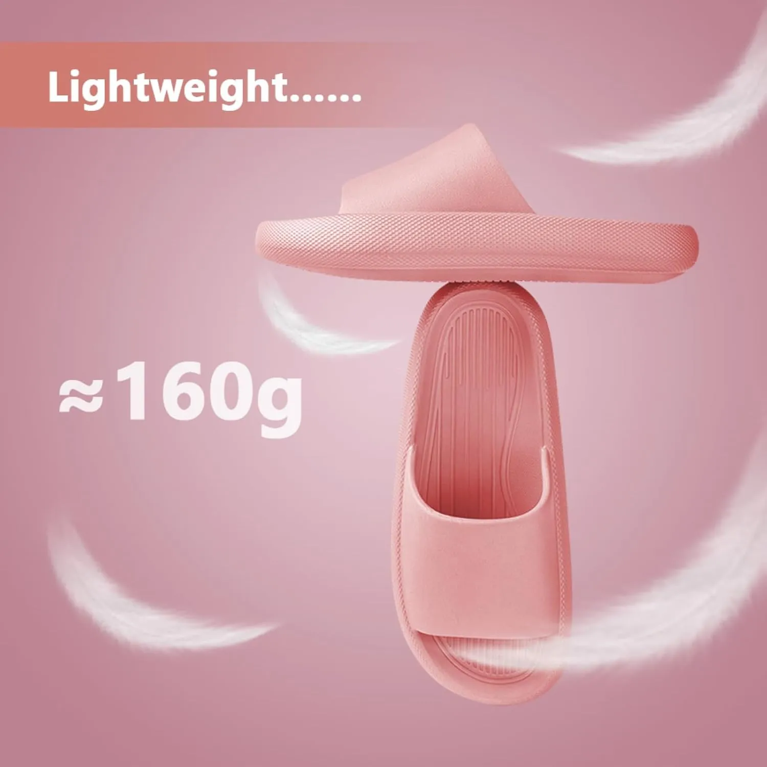 Soft Sole Slippers, Thick Sole Slippers, EVA Quiet Non-Slip Durable Lightweight, Indoor Outdoor Cool Sandals, Comfortable Summer Footwear