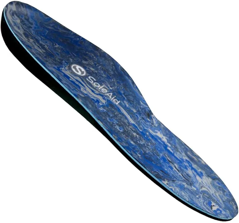 SoleAid XTII Insoles - 3-Layer Performance Insole, Semi-Rigid Arch Support - Light Weight, Shock Absorbing, Anti-Fatigue, Functional Foot Supports for Plantar Fasciitis (Men's 7-7.5 / Women's 9-9.5)
