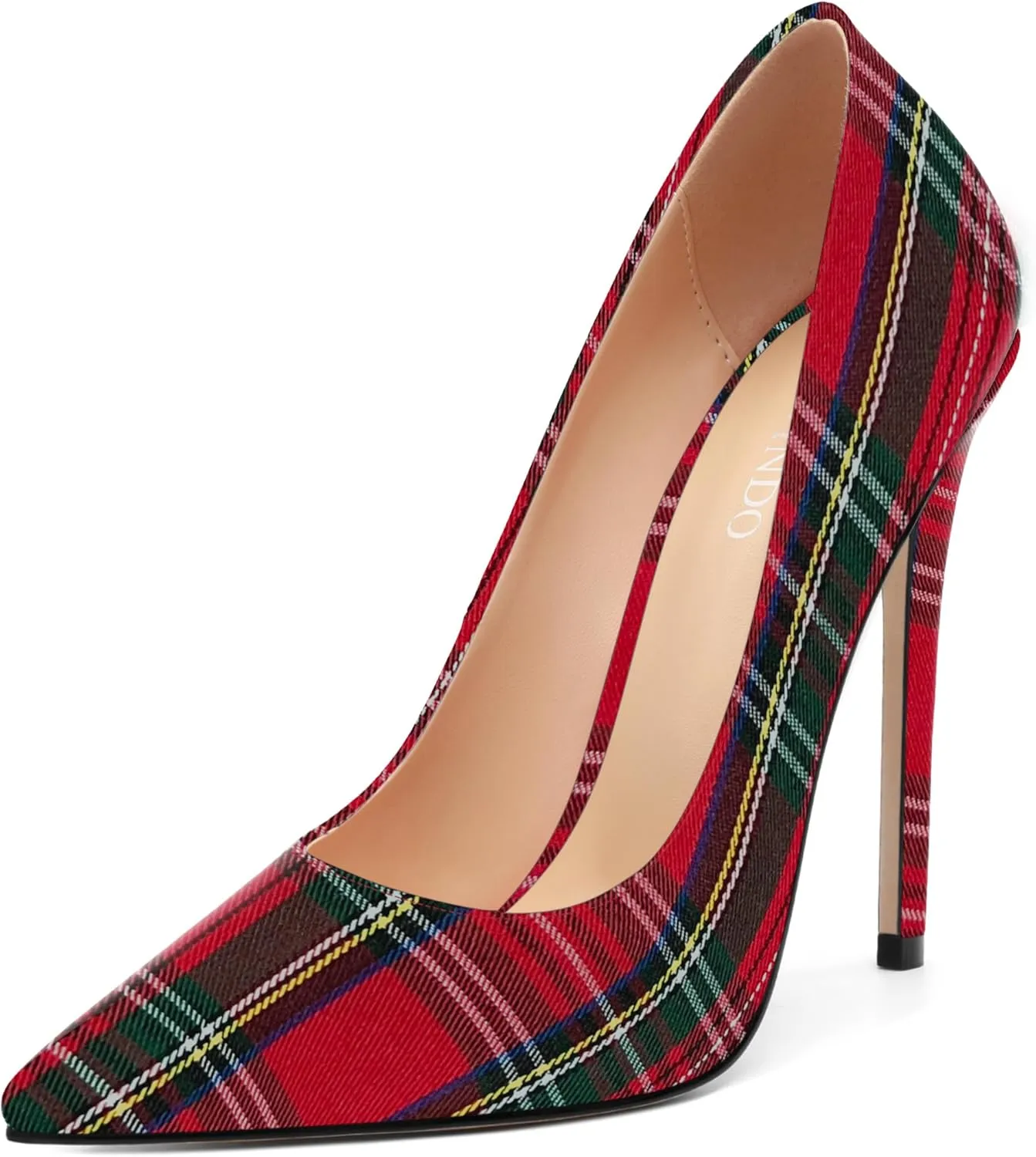 Stiletto High Heels Pumps for Women Patent Pointed Closed Toe Slip on Classic Sexy Wedding Dressy Shoes