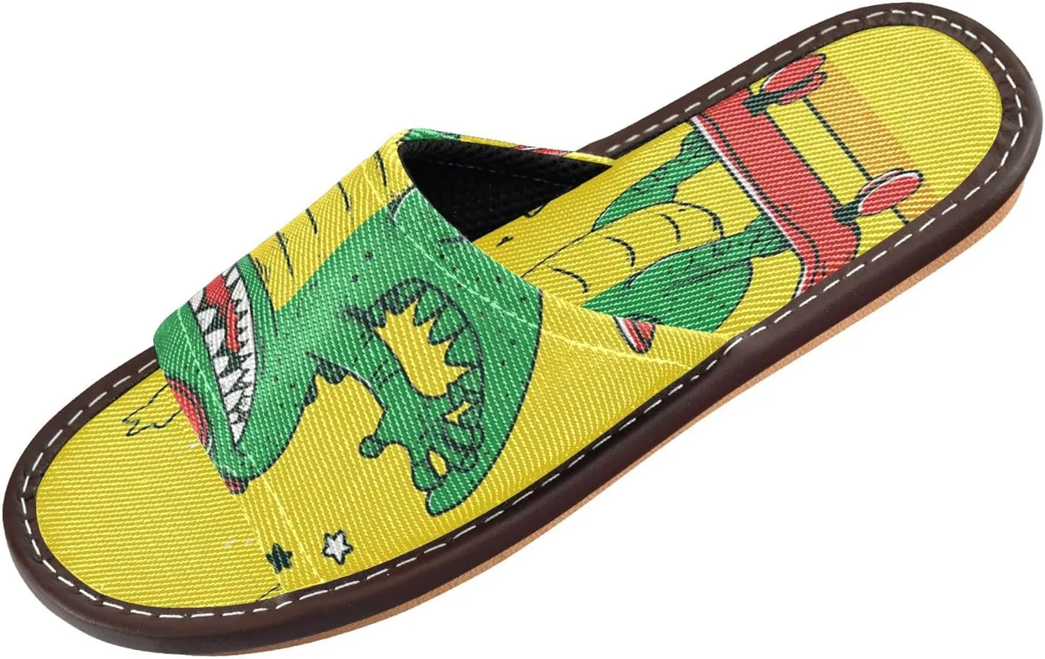 Summer Slipper Crocodile Cartoon Skateboard Indoor House Men Women Quick Drying Slippers