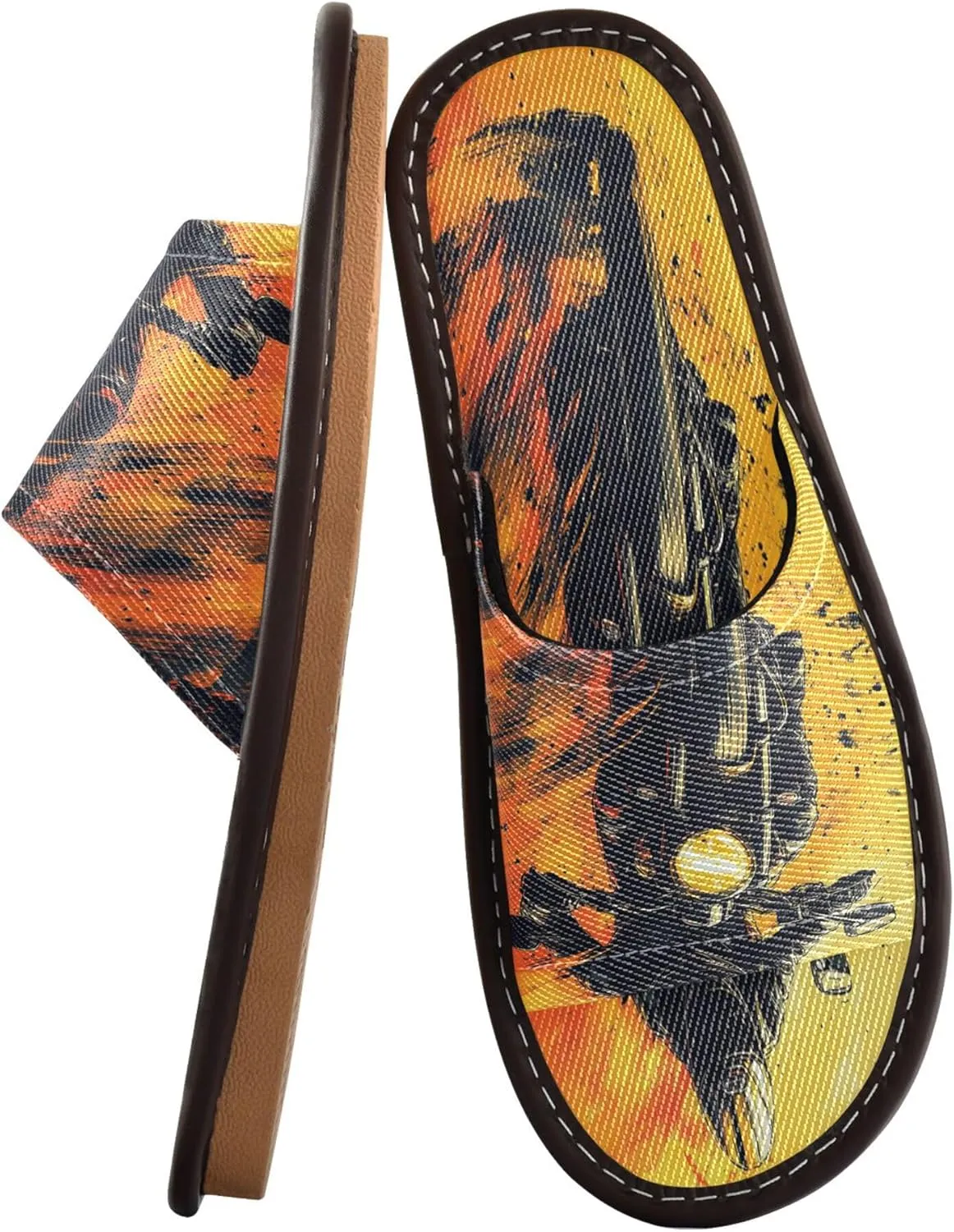 Summer Slipper Motocross Orange Motorcycle Indoor House Men Women Quick Drying Slippers