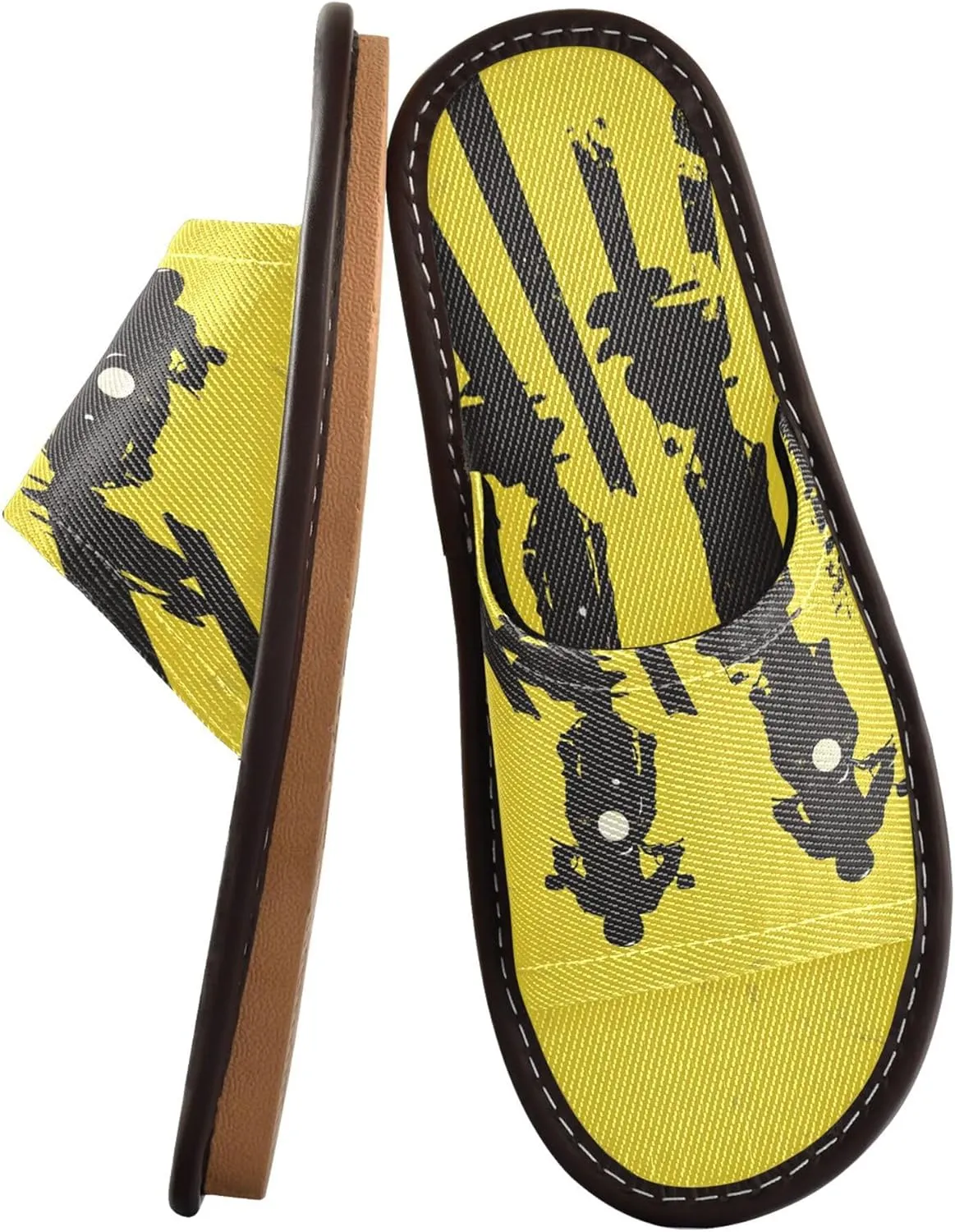 Summer Slipper Motorcycle Run Yellow Sport Indoor House Men Women Quick Drying Slippers