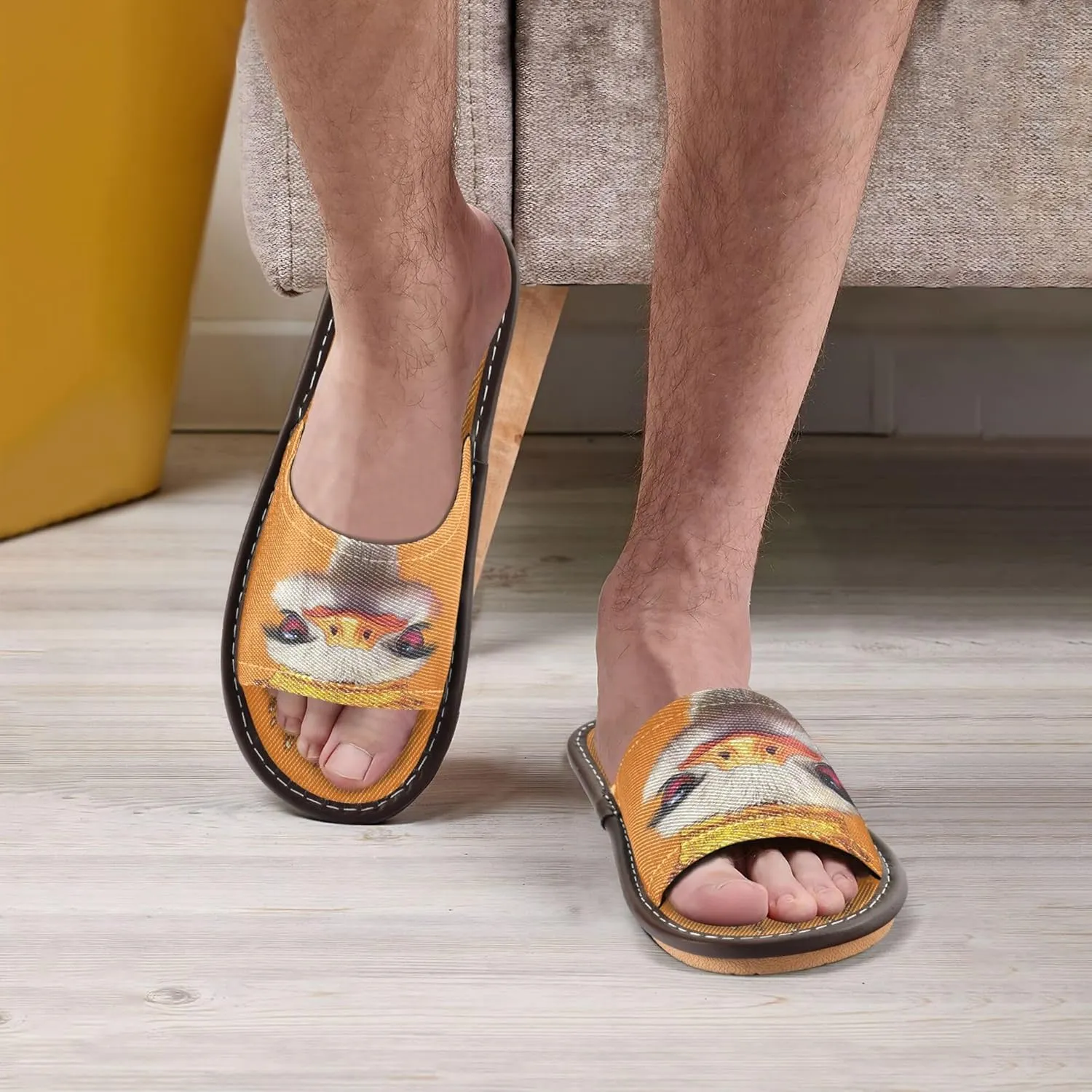 Summer Slipper Ostrich Queen Orange Indoor House Men Women Quick Drying Slippers