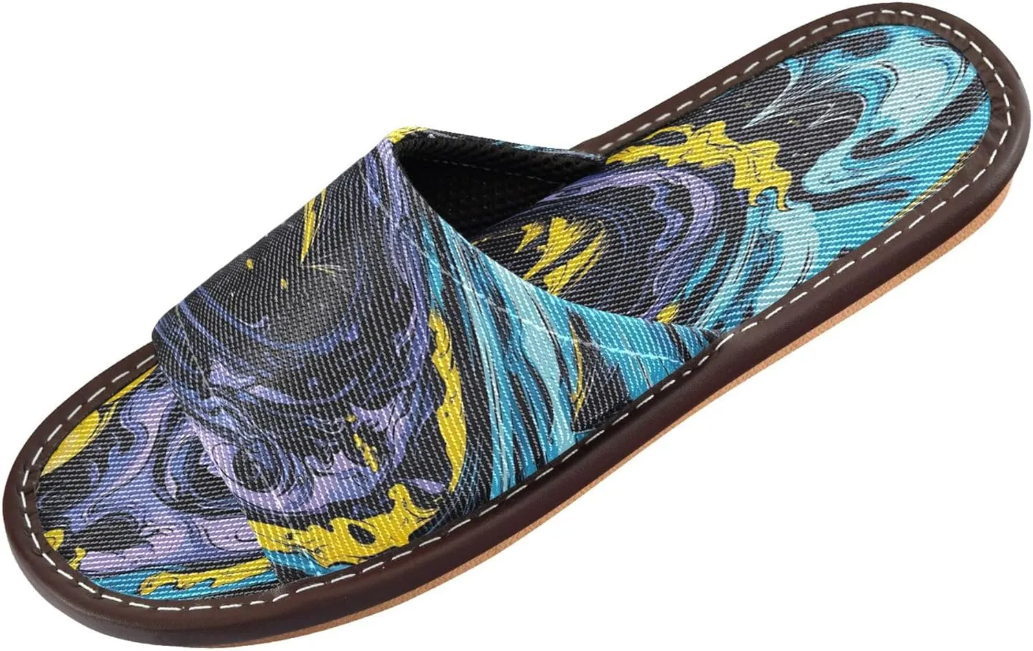 Summer Slipper Star Night Storm Graffiti Indoor House Men Women Quick Drying Slippers