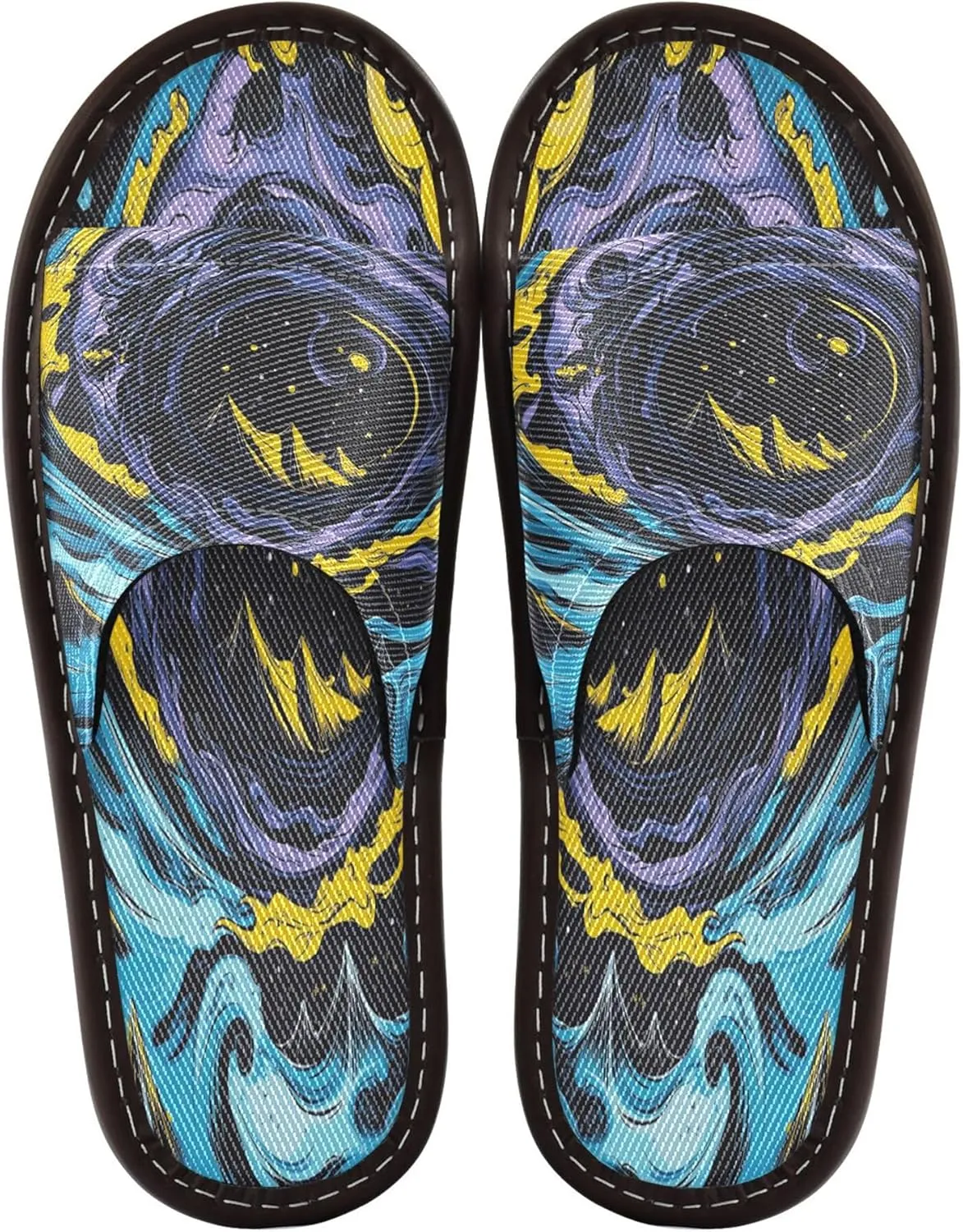 Summer Slipper Star Night Storm Graffiti Indoor House Men Women Quick Drying Slippers