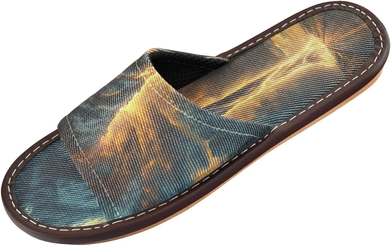 Summer Slipper Storm Lightning Tornado Cloud Indoor House Men Women Quick Drying Slippers