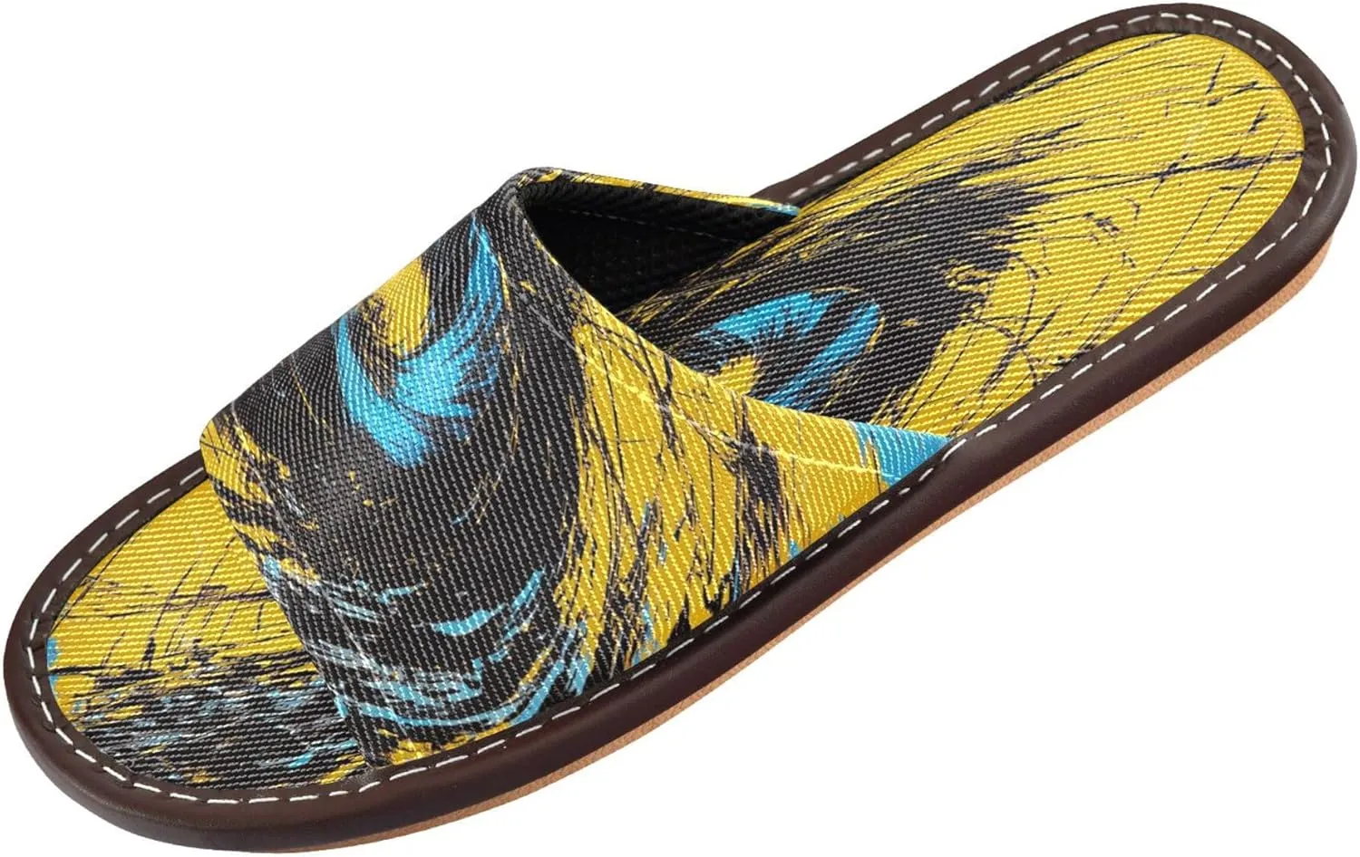 Summer Slipper Storm Tornado Graffiti Doodle Indoor House Men Women Quick Drying Slippers