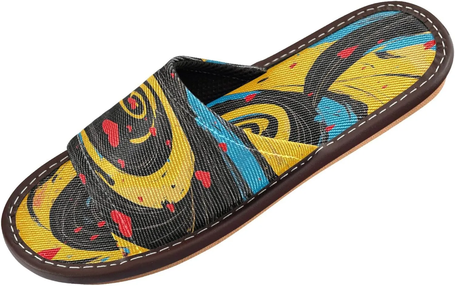 Summer Slipper Tornado Storm Heart Oil Indoor House Men Women Quick Drying Slippers