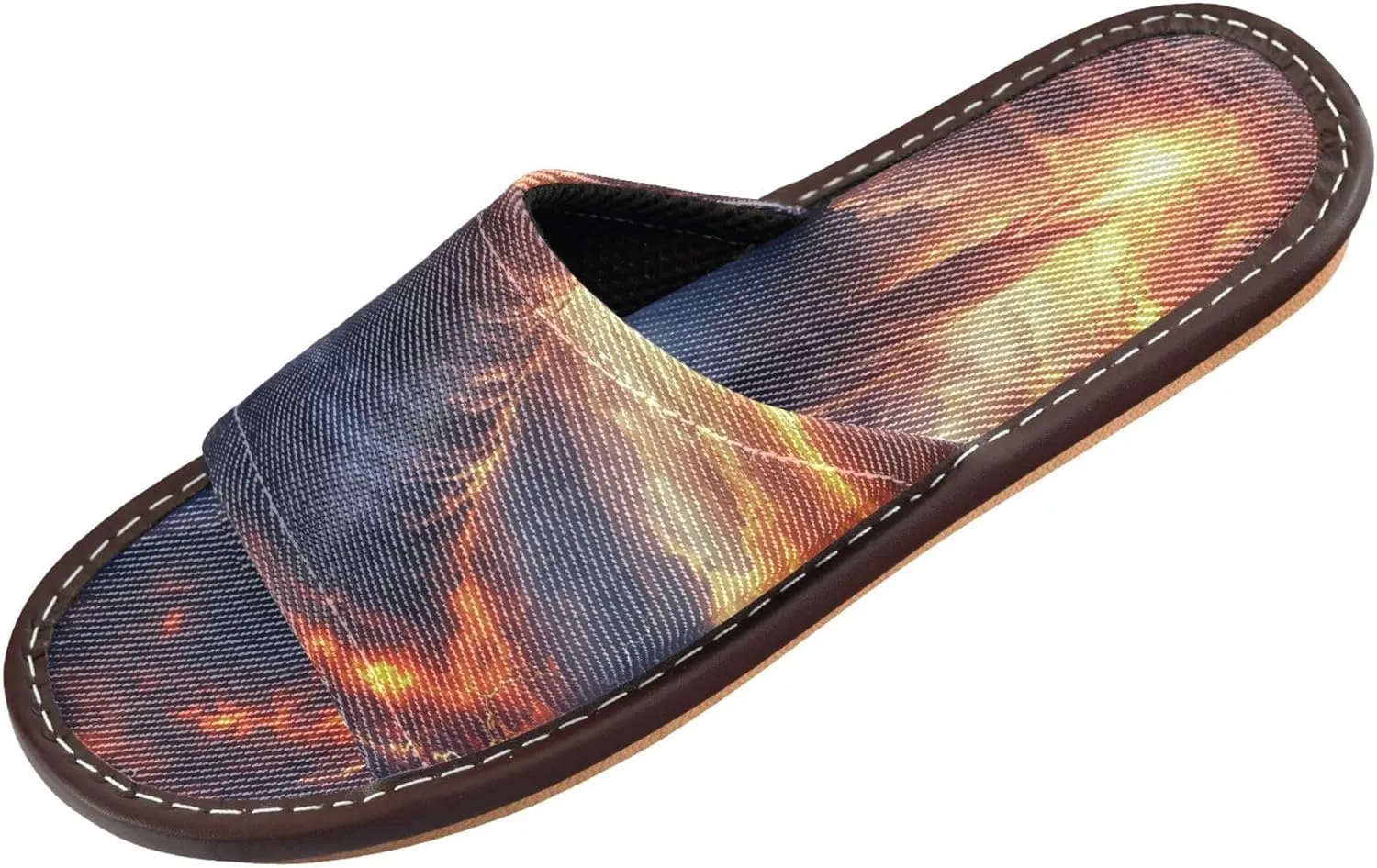 Summer Slipper Tornado Storm Lightning Fire Indoor House Men Women Quick Drying Slippers